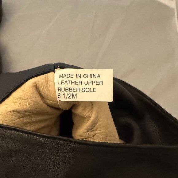 Michael Kors High-heeled Leather Pull-on Booties - Size 8.5 - Picture 7 of 7